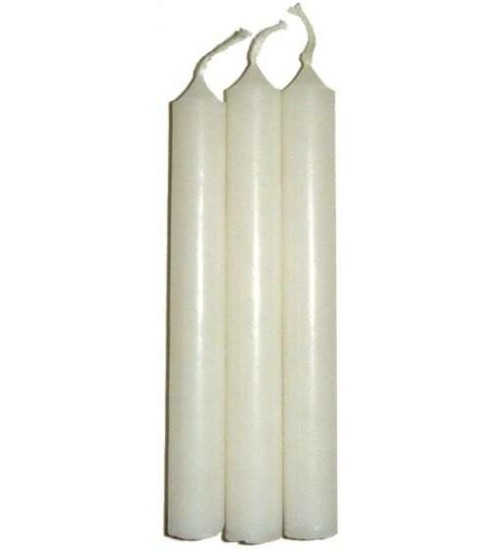 White Mini Taper Spell Candles