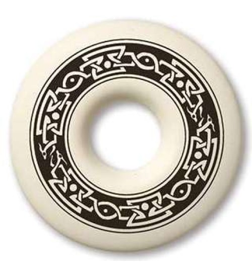 Celtic Serpent Annulus Porcelain Necklace