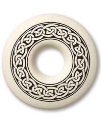 Celtic Knotwork Annulus Porcelain Necklace