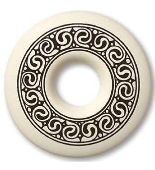 Celtic Spirals Annulus Porcelain Necklace