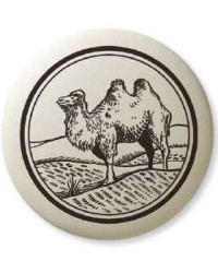 Bactrian Camel Pathfinder Animal Totem Porcelain Necklace