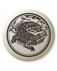 Alligator Pathfinder Animal Totem Porcelain Necklace