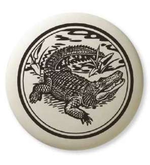 Alligator Pathfinder Animal Totem Porcelain Necklace