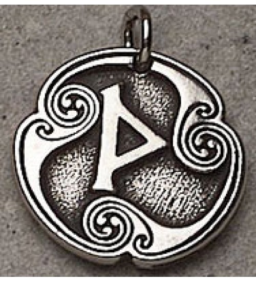 Wynn - Rune of Joy Pewter Talisman