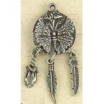 Butterfly Animal Spirit Pewter Necklace