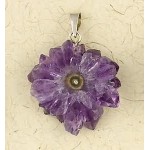 Amethyst Stalactite Crystal Pendant