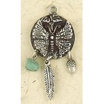 Butterfly Animal Spirit Sterling Silver Necklace