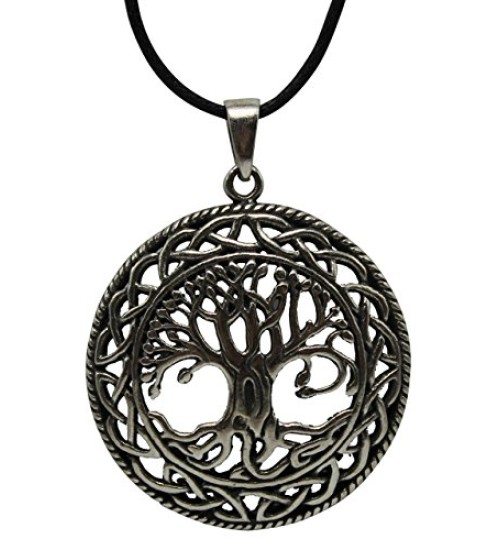 Celtic Tree of Life Pewter Necklace