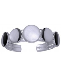 Magick 5 Moon Full Moon  Phases Cuff Bracelet