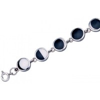 Magick Moon Phases Inlayed Bracelet