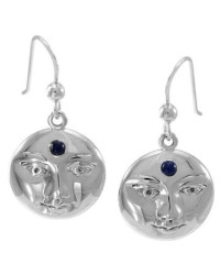 Blue Moon Laurie Cabot Sterling Earrings