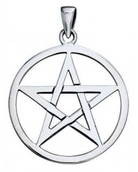 Pentagram Sterling Silver Pendant