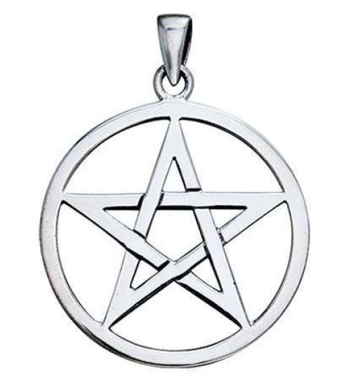 Pentagram Sterling Silver Pendant