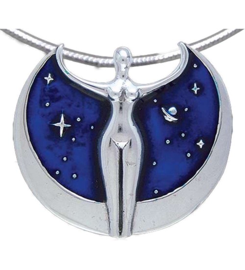 Star Goddess Pendant by Oberon Zell