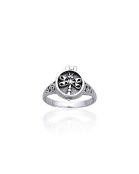 Dragonfly Poison Silver Ring