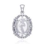 Fairy Natural Clear Quartz Pendant