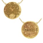 Gemini Astrology Vermeil Necklace