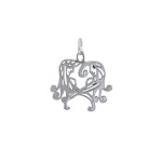 Gemini Zodiac Symbol Charm