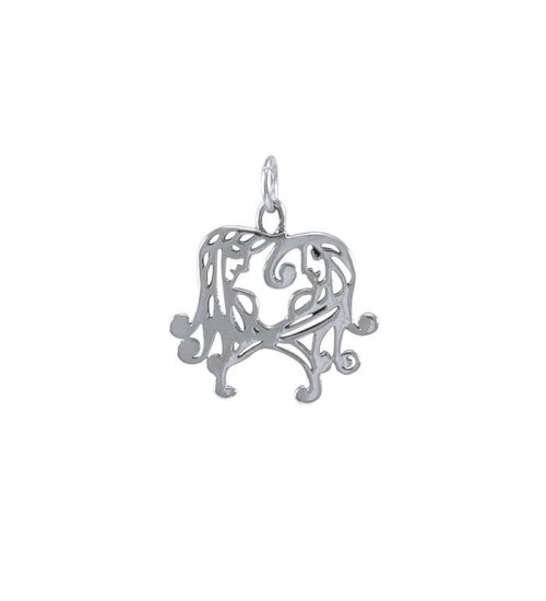 Gemini Zodiac Symbol Charm