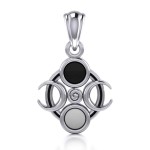 Magick Moon Silver Pendant