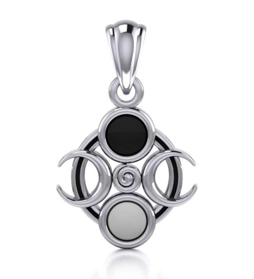 Magick Moon Silver Pendant