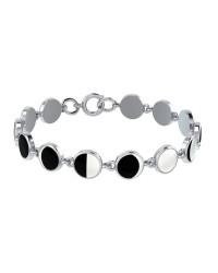 Magick Moon Phases Inlayed Bracelet