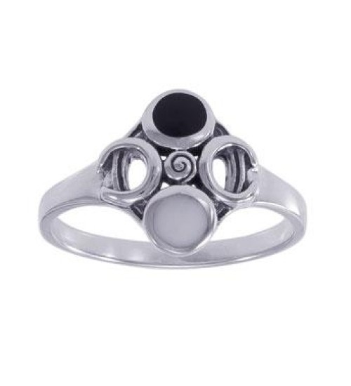 Moon Magick Sterling Silver Ring