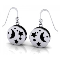 Silver Moon Aromatherapy Earrings