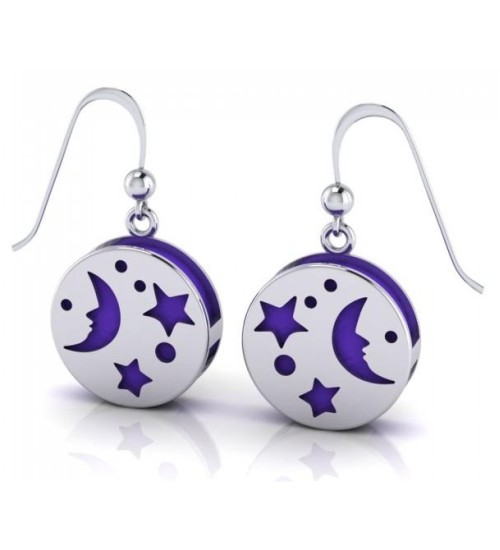 Silver Moon Aromatherapy Earrings