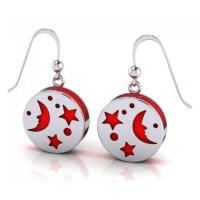 Silver Moon Aromatherapy Earrings