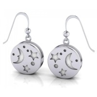 Silver Moon Aromatherapy Earrings