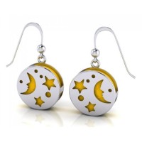 Silver Moon Aromatherapy Earrings