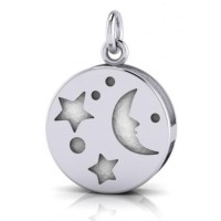 Silver Moon Aromatherapy Pendant