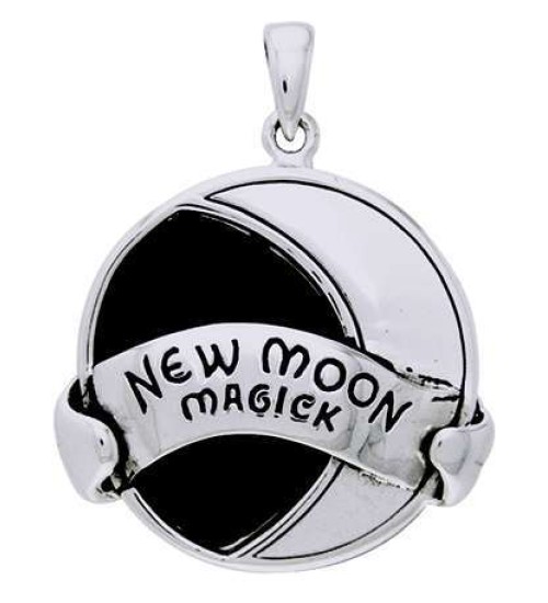 New Moon Magick Sterling Silver Pendant