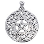 Knotwork Pentacle Pendant