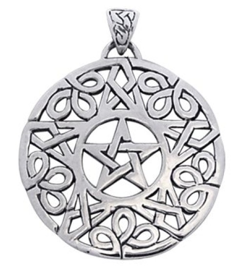 Knotwork Pentacle Pendant