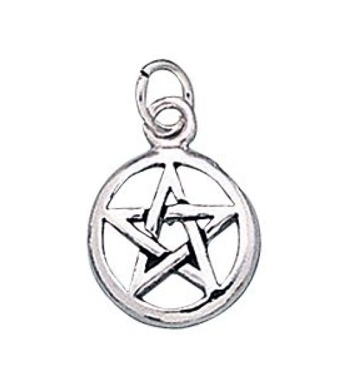 Pentacle Sterling Silver Charm