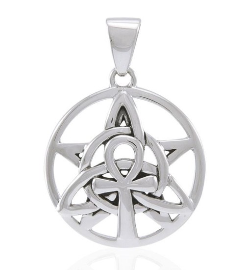 Sacred Symbol Sterling Silver Pendant