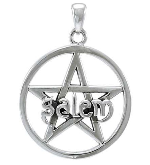 Salem Pentagram Sterling Silver Pendant