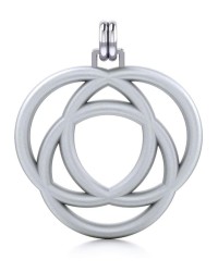 Avalon Triad Silver Unity Pendant