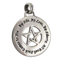 Theban Pentacle Prosperity Prayer Talisman