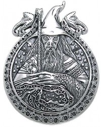 Wizard Magickal Sterling Silver Pendant