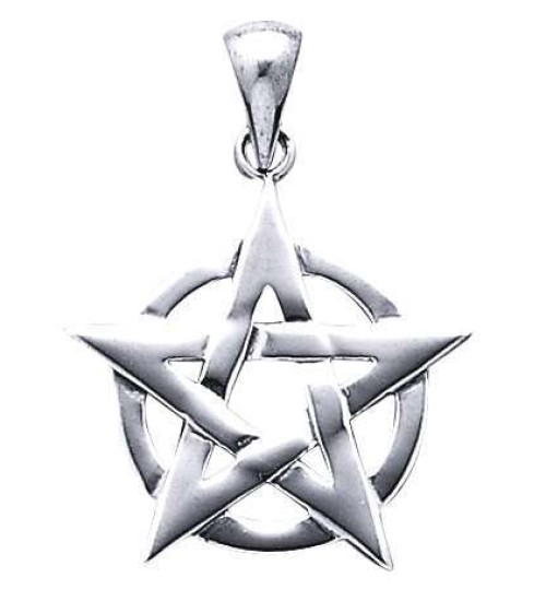 Pentacle Pendant in Sterling Silver