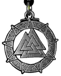 The Valknut Viking Rune Necklace