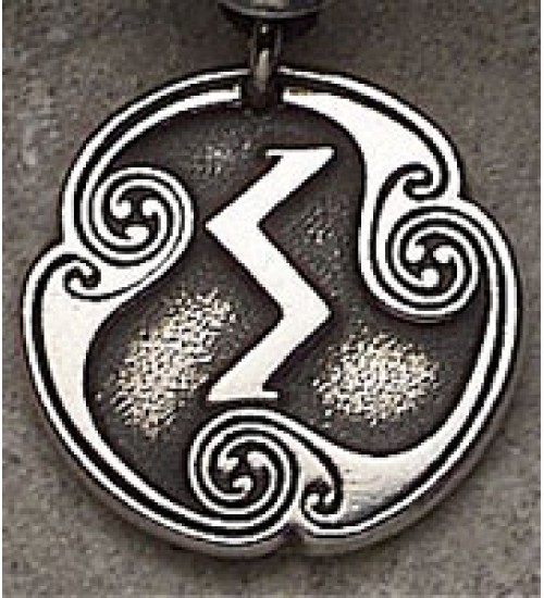 Sigel - Rune of the Sun Pewter Talisman