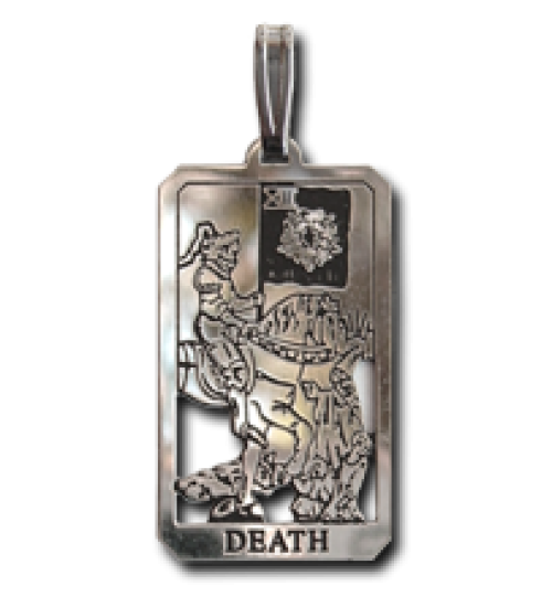 Death Small Tarot Pendant
