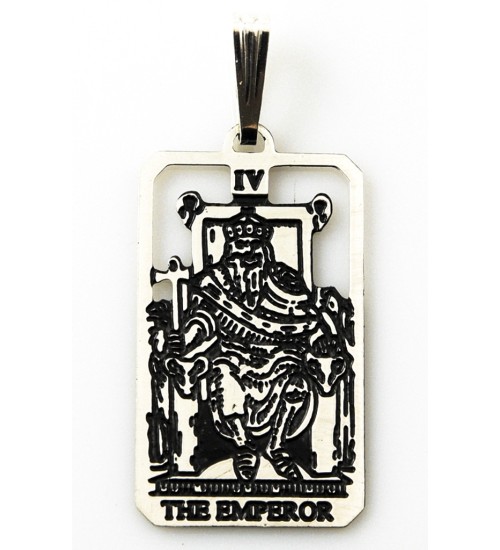 The Emperor Small Tarot Pendant