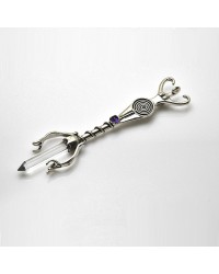 Earth Dreamer Goddess Wand Pendant with Gemstone