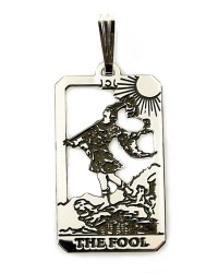 The Fool Small Tarot Pendant