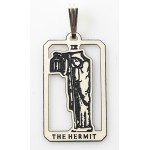 The Hermit Small Tarot Pendant